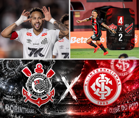 Neymar at Santos, Vini Jr. Hitting "Like," and Corinthians Praying for a Miracle