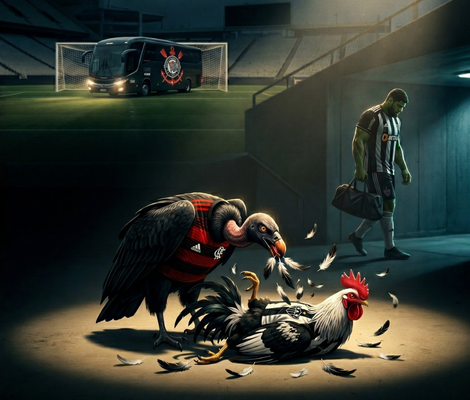 Massacre do Fla e o Adeus do Hulk no Galo