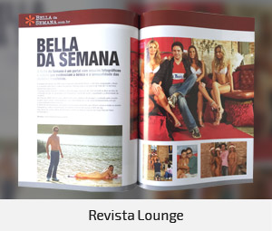 bella da semana na mídia
