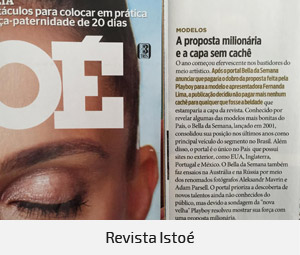 bella da semana na mídia