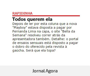 bella da semana na mídia