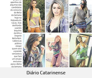 bella da semana na mídia