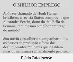 bella da semana na mídia