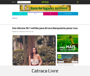 bella da semana na mídia