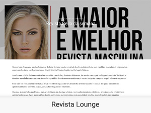 bella da semana na mídia